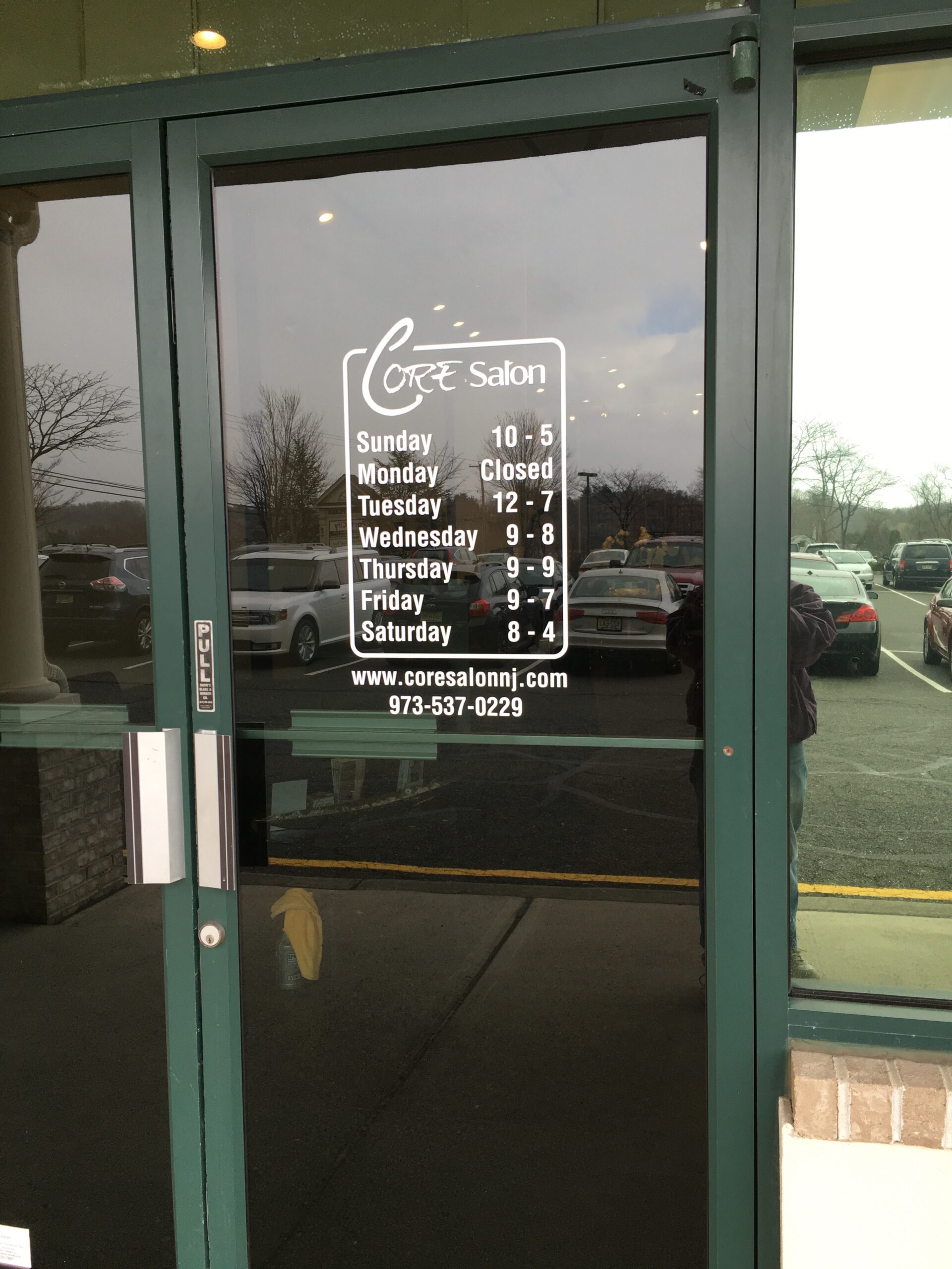 Window Vinyl Lettering